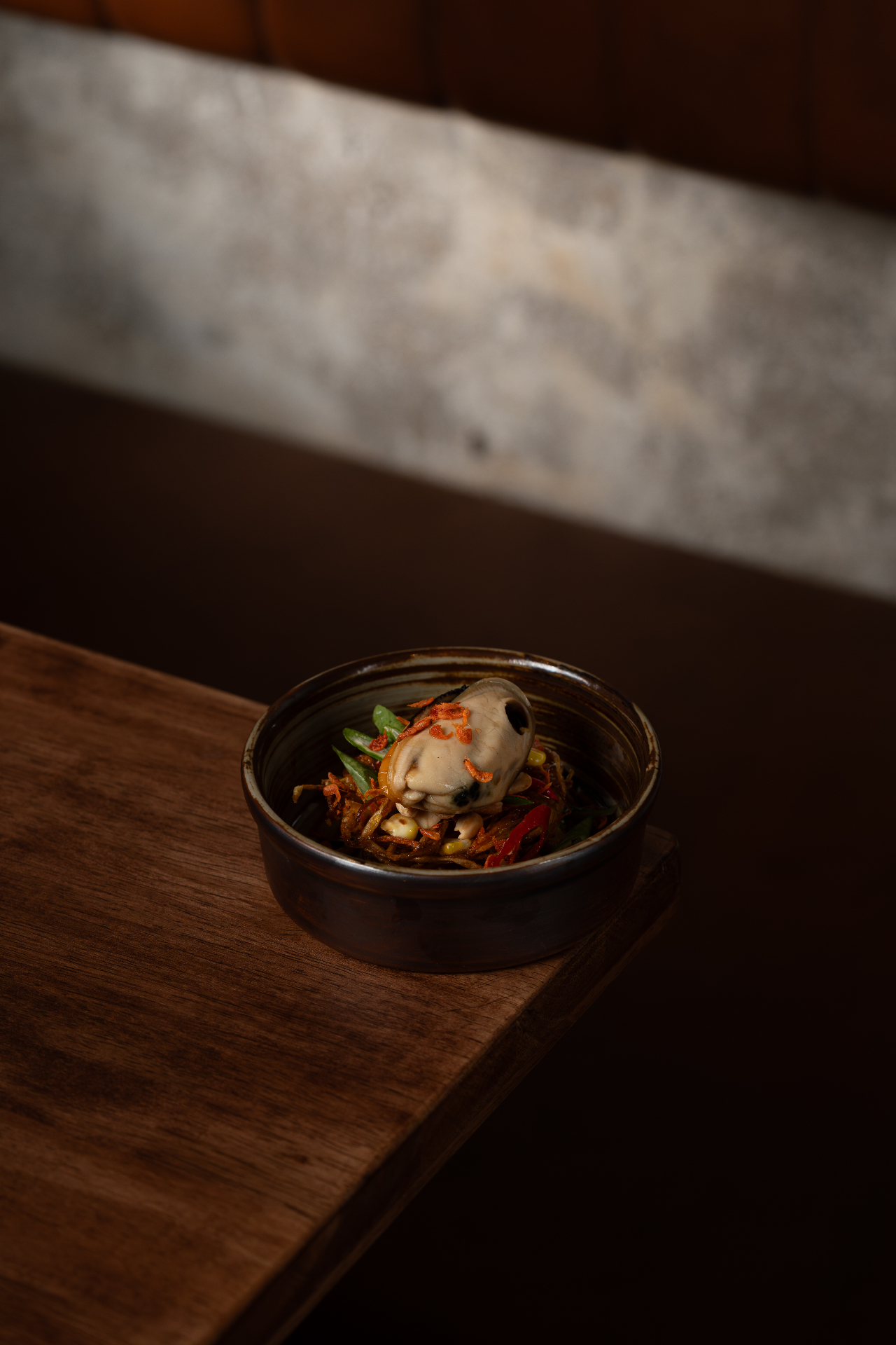 Crispy oysters with sriracha mayo at Khaosan Tapas Bar Penang
